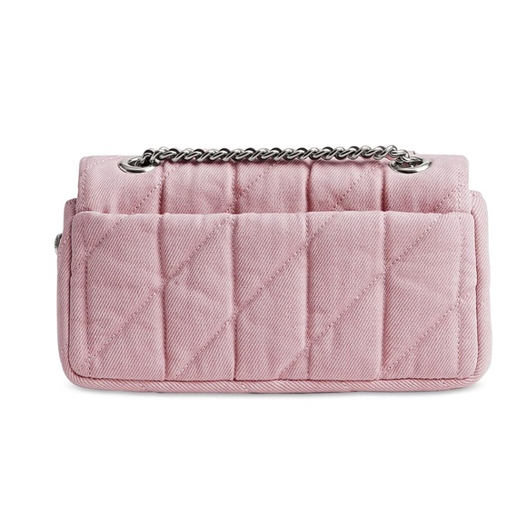 Coach Tabby Shoulder Bag 20 With Pink Denim Quilting - Picture 6 of 10